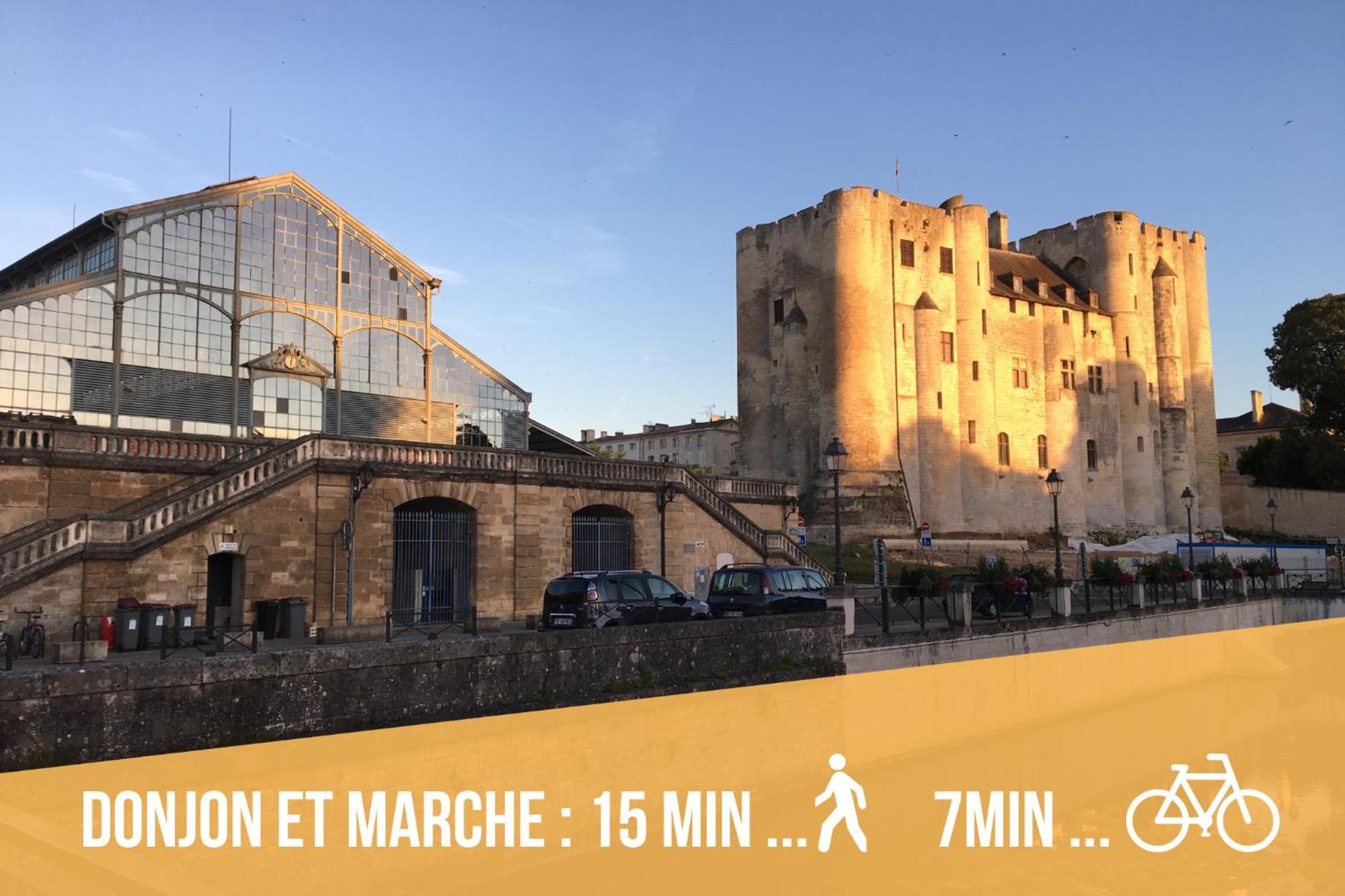 Appartement Lumineux, Wi-Fi Et Parking Prive Niort Exterior foto